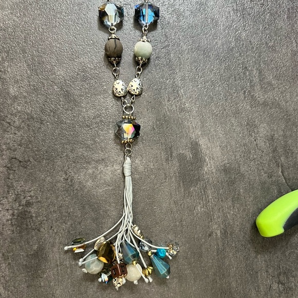 Vintage unique crystal necklace - Picture 2 of 4